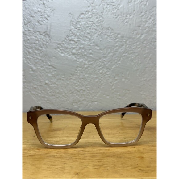 Prada VPR 10S UBI-1O1 Rectangle Brown Havana Womens Frames Only Glasses 51mm - Picture 1 of 12